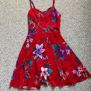 Red Floral Sundress!